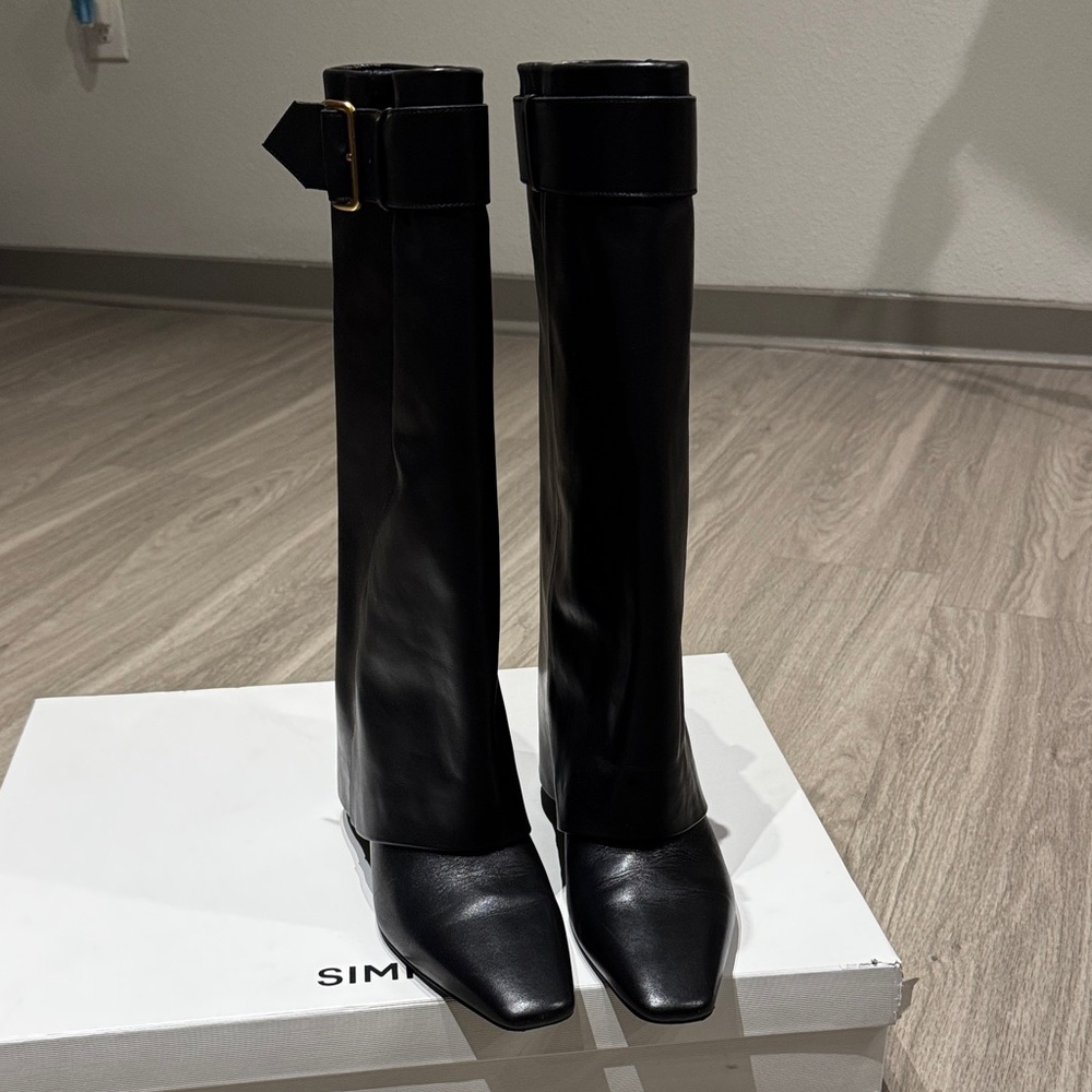 NWT Simkhai Black Women's Boots, 41 (10US) - Picture 2 of 7